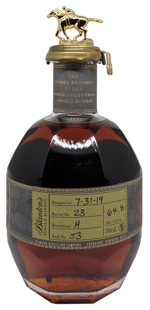 Blanton's Single Barrel #23 Edition 2019 64.8%