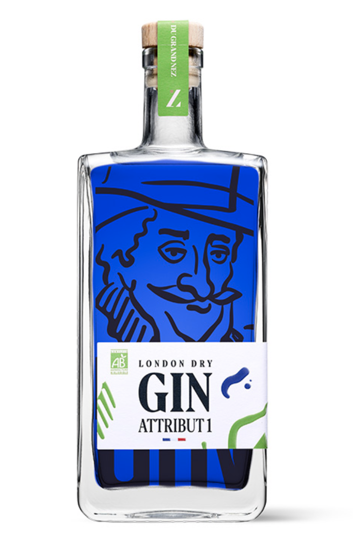 Distillerie du Grand Nez Gin Attribut N1 Bio 43%