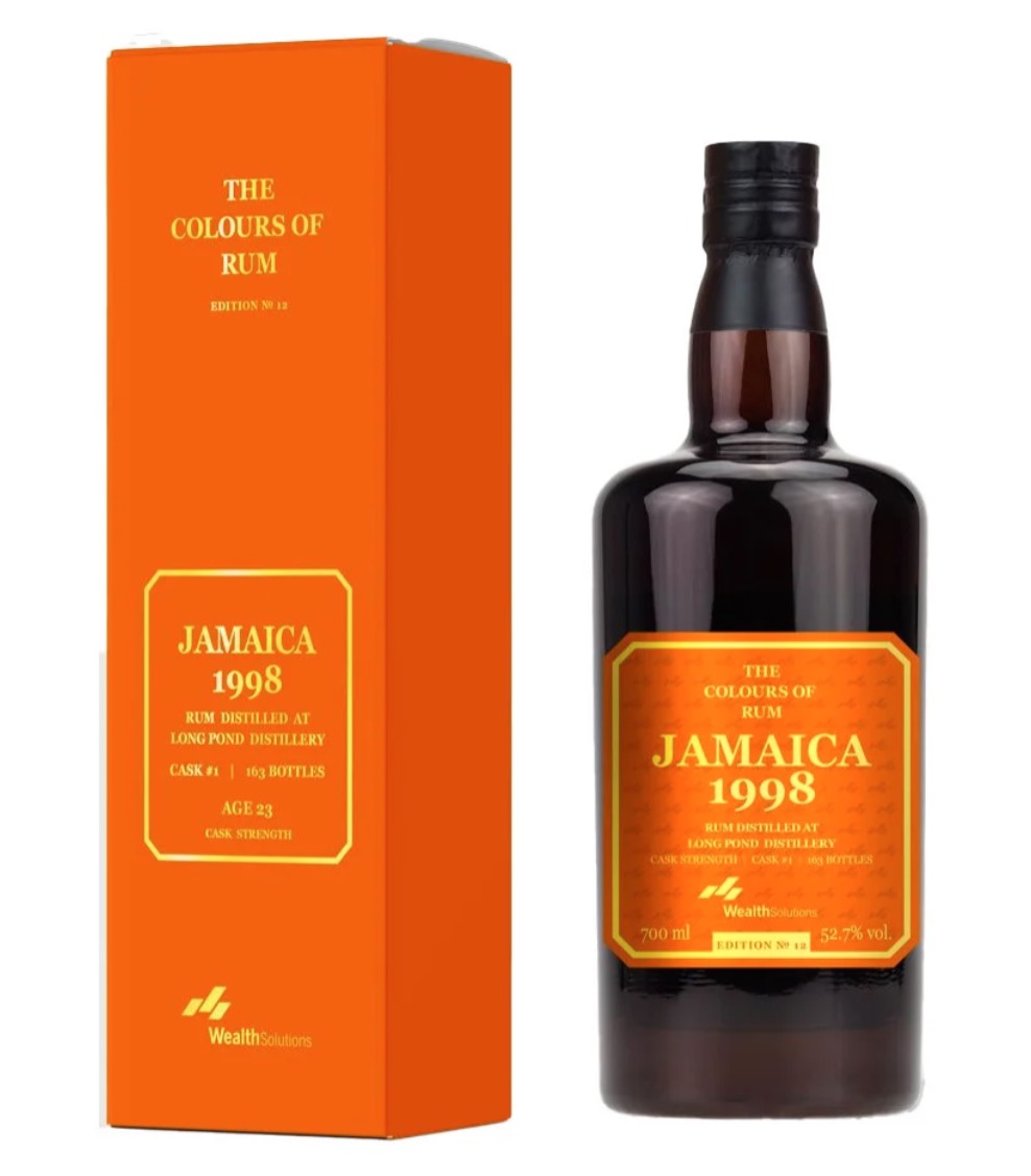Colours of Rum Jamaica 23 ans 1998 Long Pond Edition N�12