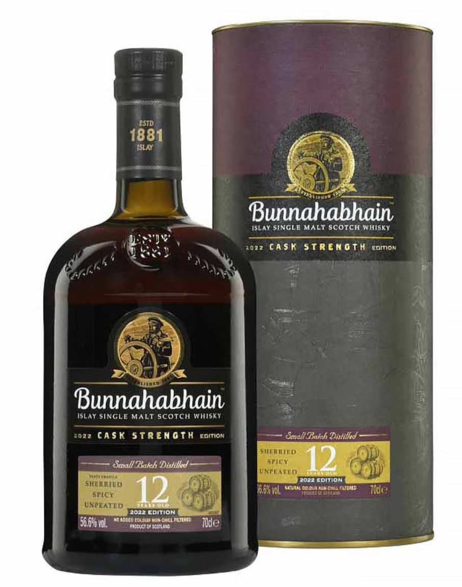 Bunnahabhain 12 ans Cask Strength 56.6% 