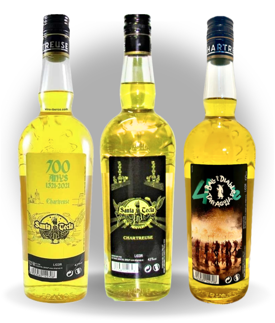 Coffret Collection Chartreuse Jaune Santa Tecla 2021-2022-2023 43%