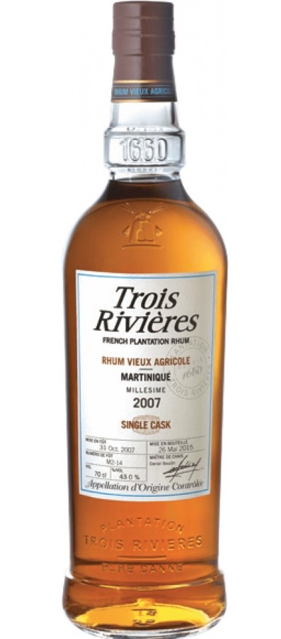 Trois Rivieres Single Cask 2007 43%