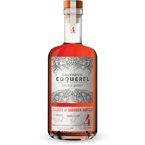 Coquerel Calvados 4 ans Finition Bourbon 41%