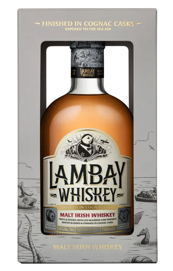 Lambay Malt Irish Whiskey 43%