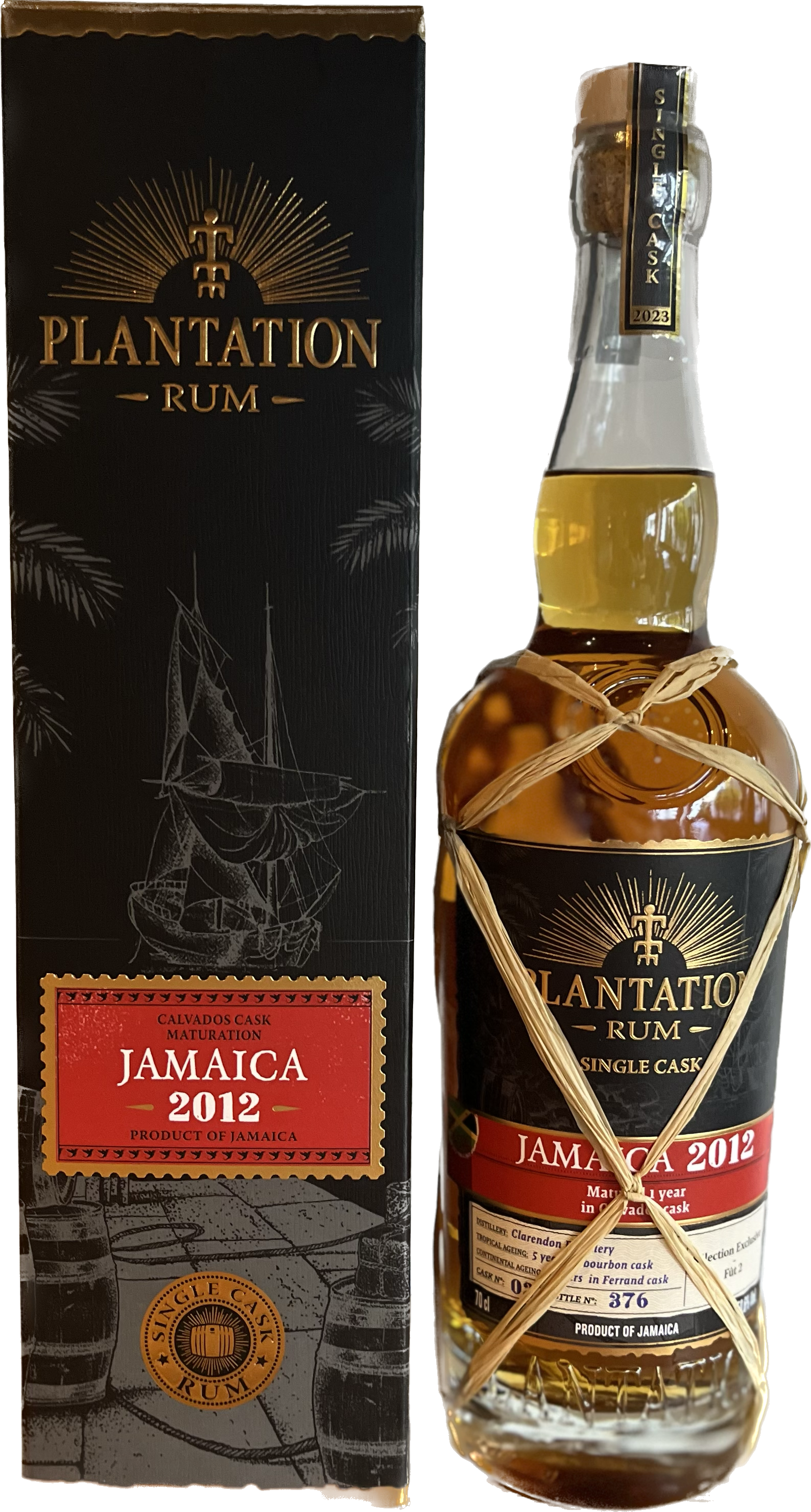 Plantation Rum Jamaica 2012 Calvados Cask Finish 50.6%