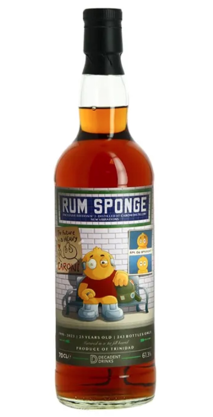 Caroni 25 ans 1998 Rum Sponge D.D.