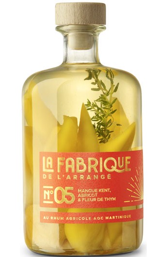 Tricoche 5 Rhum arrang Mangue Abricot et Thym 32%