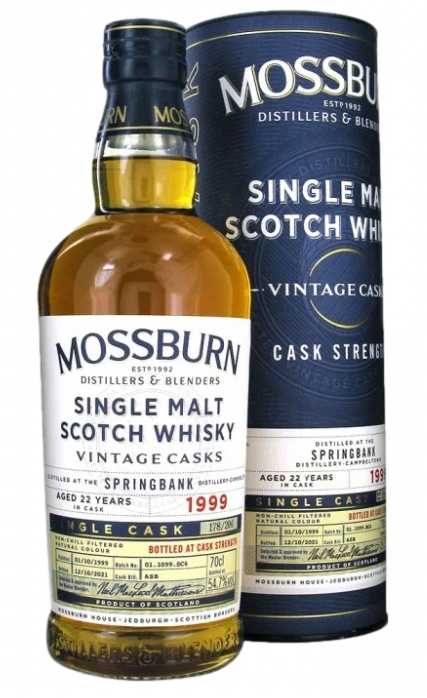 Springbank 22 Ans 1999 Single Cask - Mossburn 54,7%