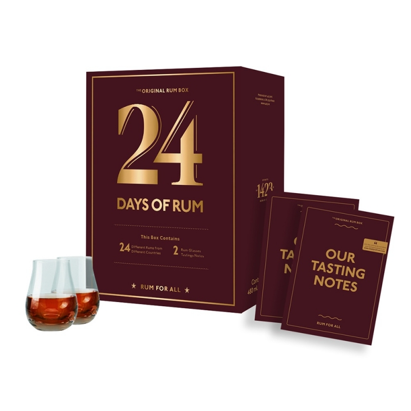 Calendrier de l'avent du rhum - 24 DAYS OF RUM