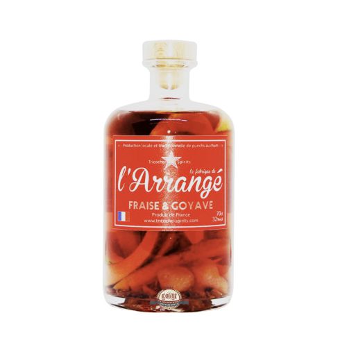 Tricoche Rhum arrang Fraise Goyave 32%