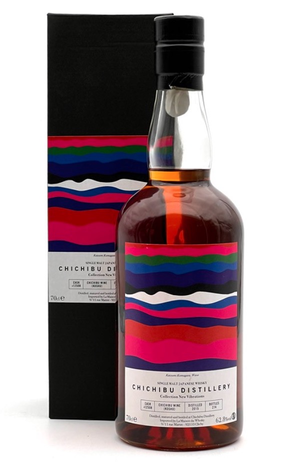 CHICHIBU 8 ANS SINGLE CASK #12508 CHICHIBU WINE NEW VIBRATIONS 62.8%
