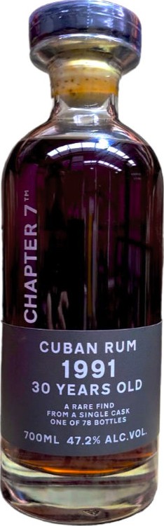 CHAPTER 7 CUBAN RUM 30 ANS 1991 47.2%