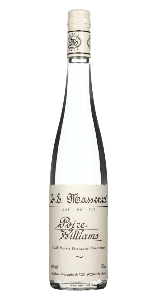 Eau de vie Poire Williams Massenez 40% 