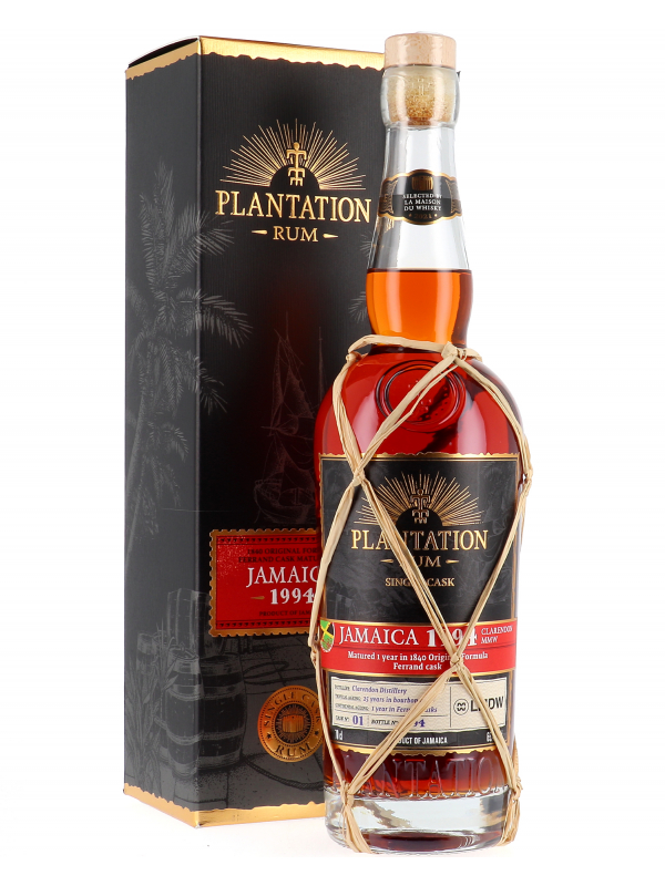 Plantation Rhum Jamaica 1994 Clarendon MMW Conqute 65,4%