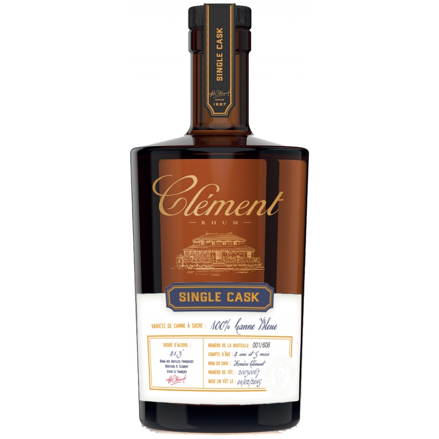 Clment Canne Bleue Single cask 41.3%