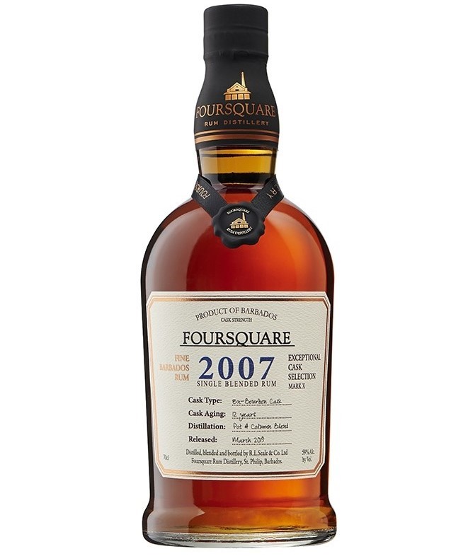 Foursquare 2007 Cask Strength 59%