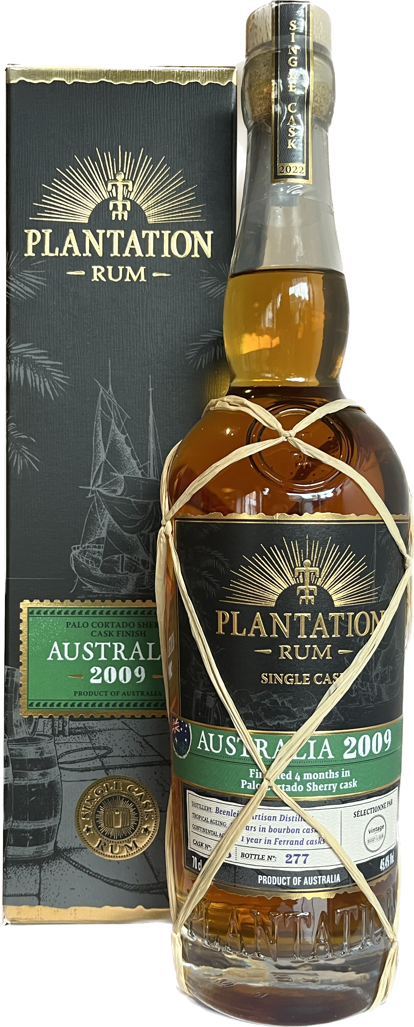 Plantation 2009 Single Cask Australie 45.4%