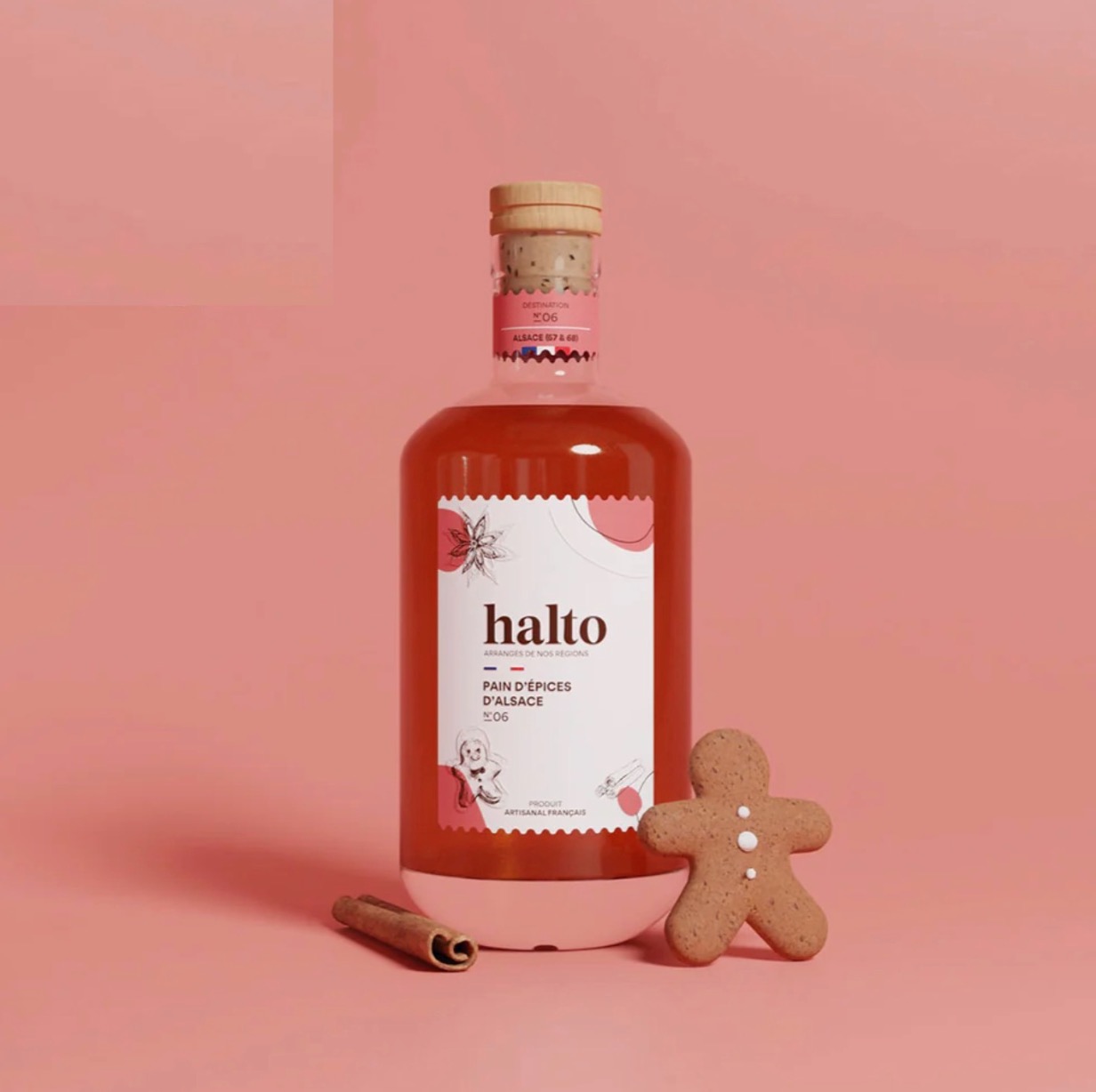 Halto Pain d'pices d'Alsace - Rhum Arrang 30%