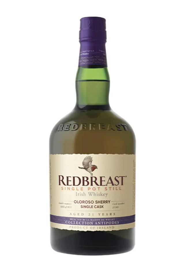 Redbreast 21 ans 2000 First Fill Sherry Butt Antipodes 58,7%