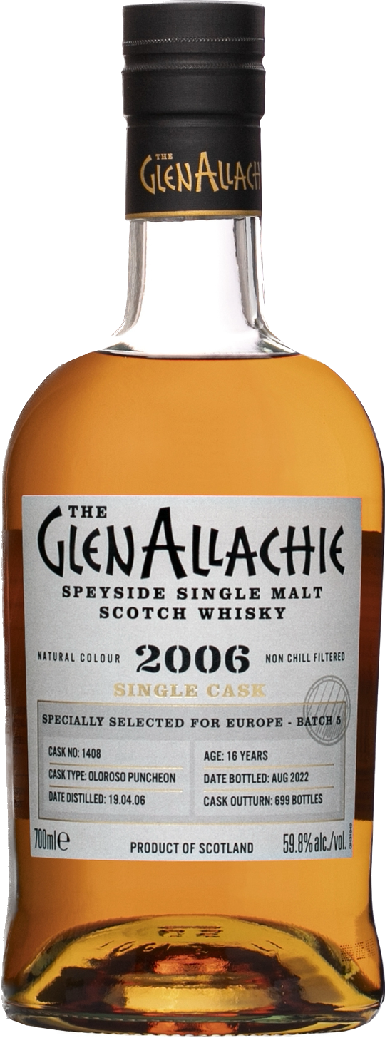 Glenallachie Single Cask 2006 Batch 5 #1408