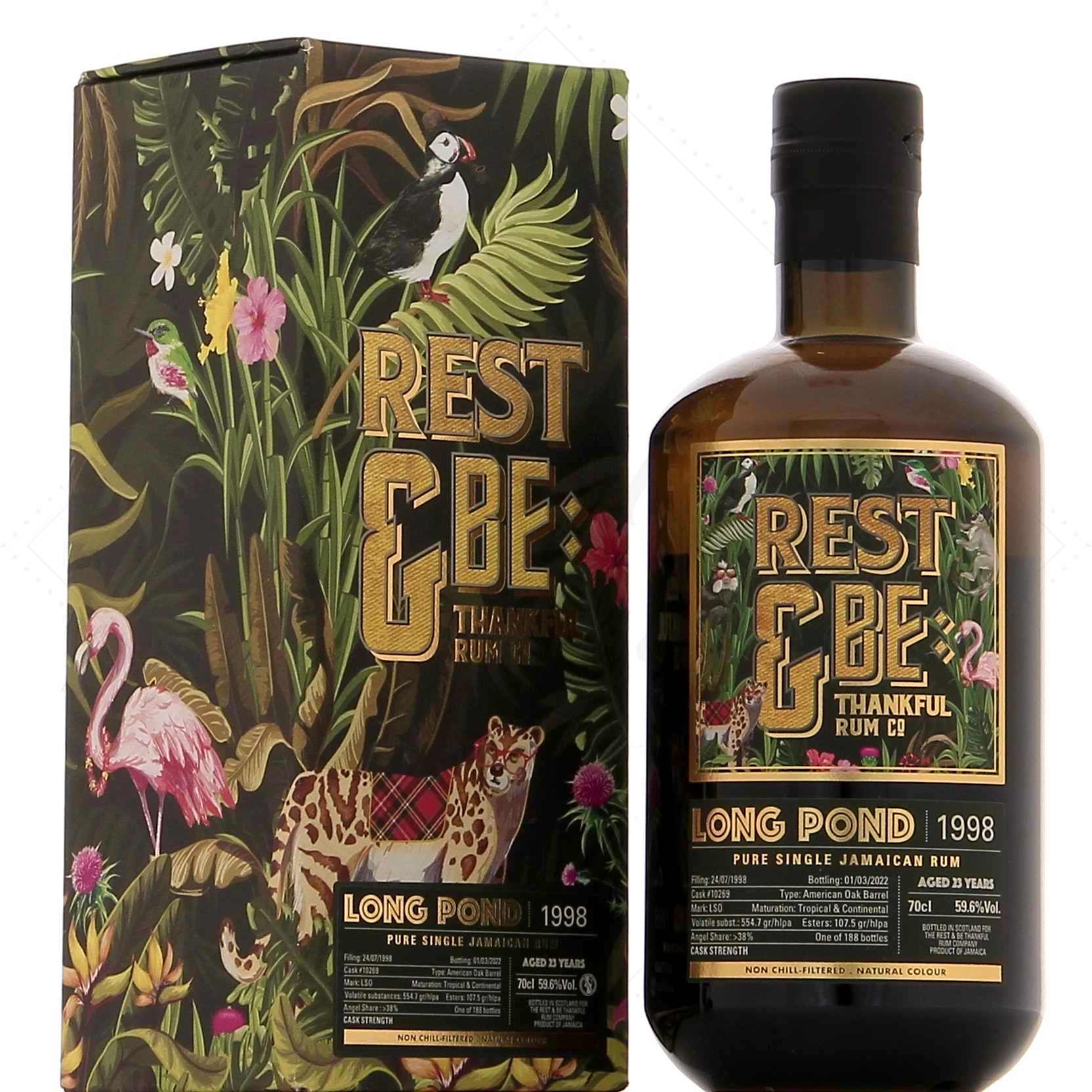 REST & BE THANKFUL 1998 LONG POND LSO SINGLE CASK