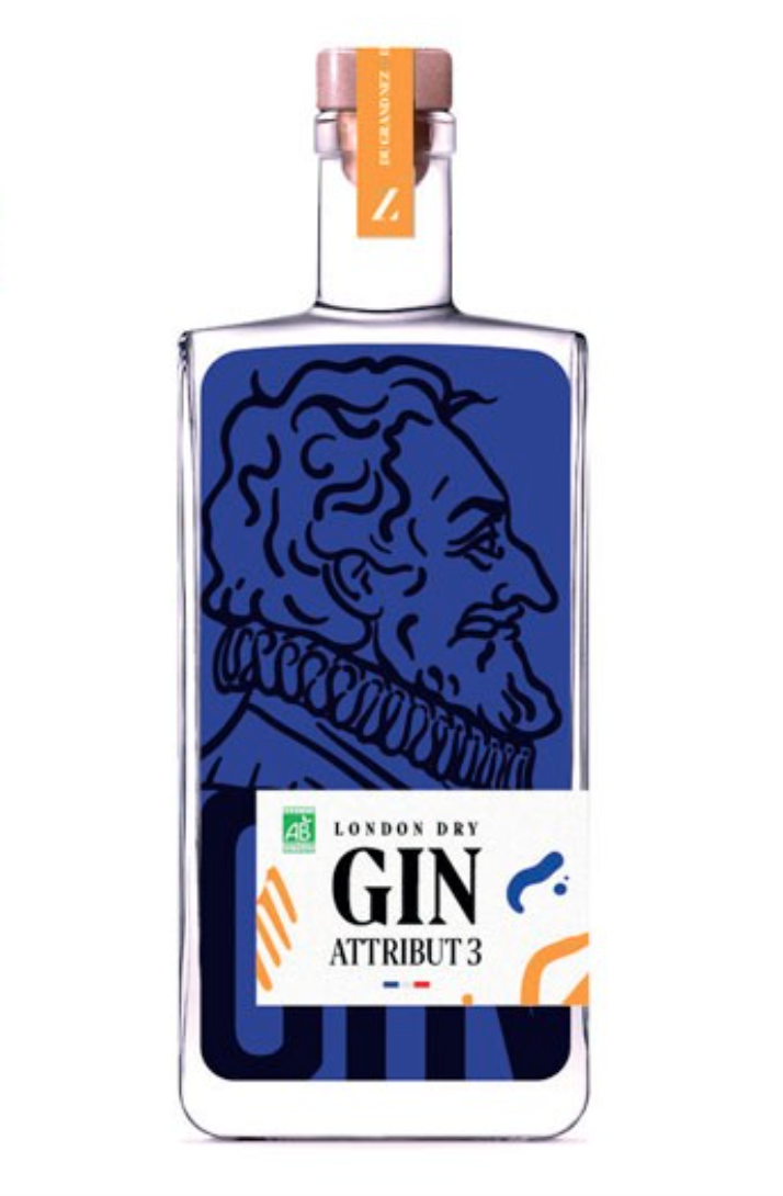 Distillerie du Grand Nez Gin Attribut N3 Bio 43%