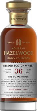 HOUSE OF HAZELWOOD LOWLANDER 36 YO LEGACY COLLECTION