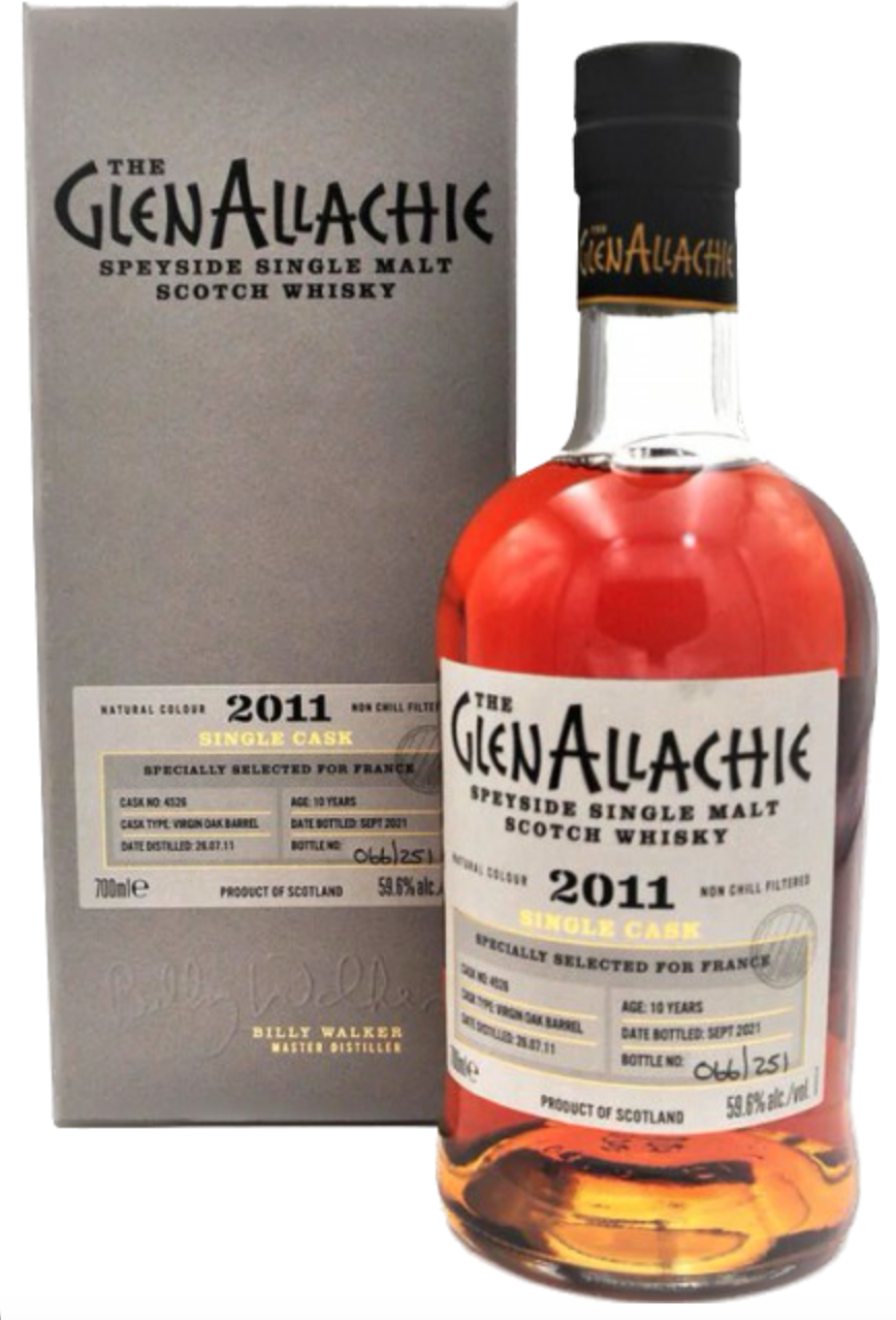 Glenallachie Single Cask 2011 62.5% Cask #801059 France