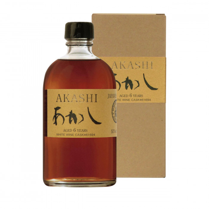 Akashi 5 ans Single Malt White Wine Finish 50%