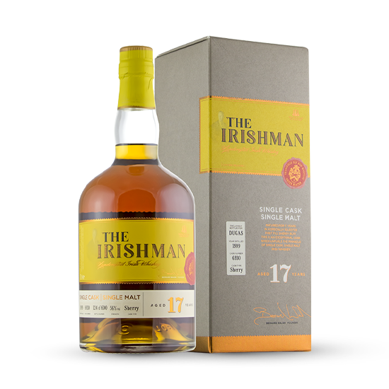 The Irishman Single malt 17 ans 56%