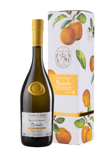 Eau de vie d'exception Mirabelle Nusbaumer 45%