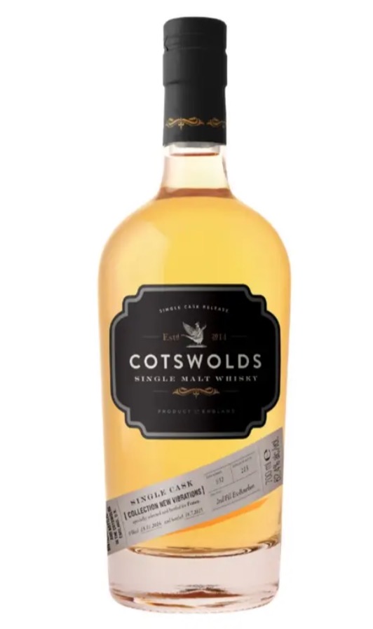 Cotswolds 2016 Second Fill Ex-Bourbon Single Cask New Vibrations 62.4%