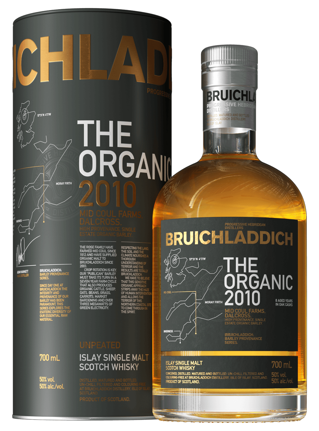 Bruichladdich The Organic 2010 50%