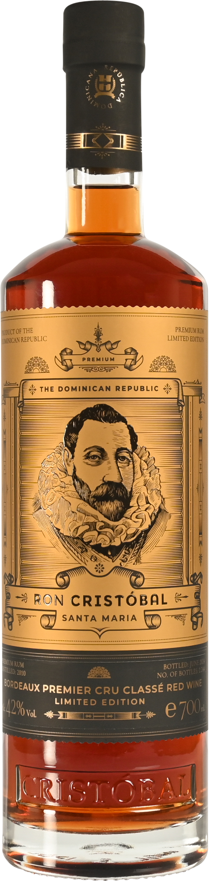 Ron Cristobal Santa Maria Bordeaux 1er Cru Class� Red Wine 43%