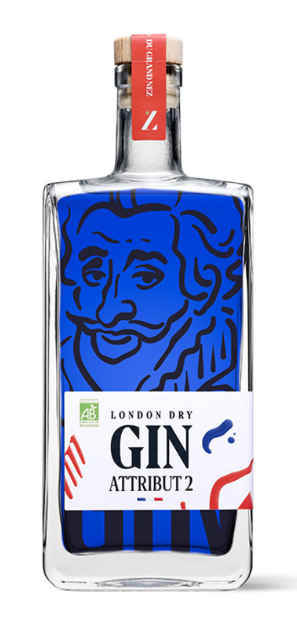 Distillerie du Grand Nez Gin Attribut N2 Bio 43%