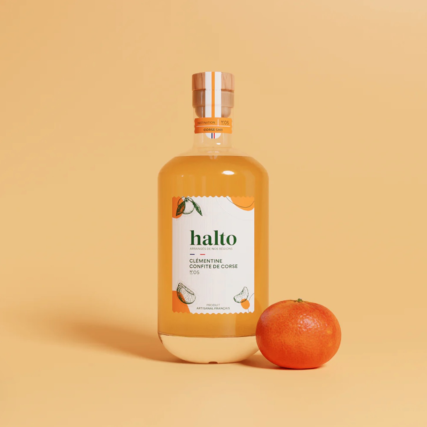 Halto Clmentine de Corse - Rhum Arrang 30%